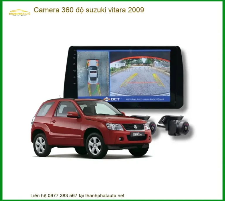 Camera 360 Độ Suzuki Vitara 2009 - Trung Tâm Nâng Cấp Chính Hãng TPHCM
