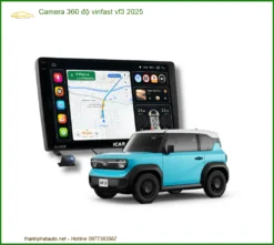 Camera 360 độ Vinfast VF3 2025 - Trung Tâm Lắp Đặt Chính Hãng TPHCM