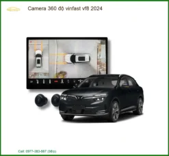 Camera 360 độ Vinfast VF8 2024 - Trung Tâm Lắp Đặt Uy Tín Giá Tốt TPHCM