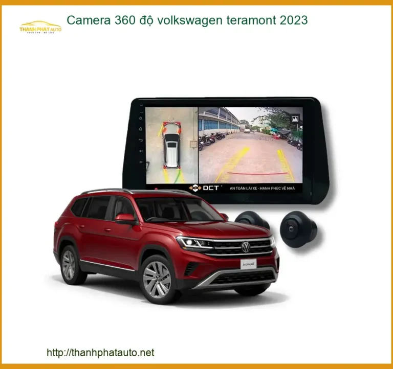 Camera 360 độ Volkswagen Teramont 2023 - Địa Chỉ Lắp Đặt Uy Tín TPHCM