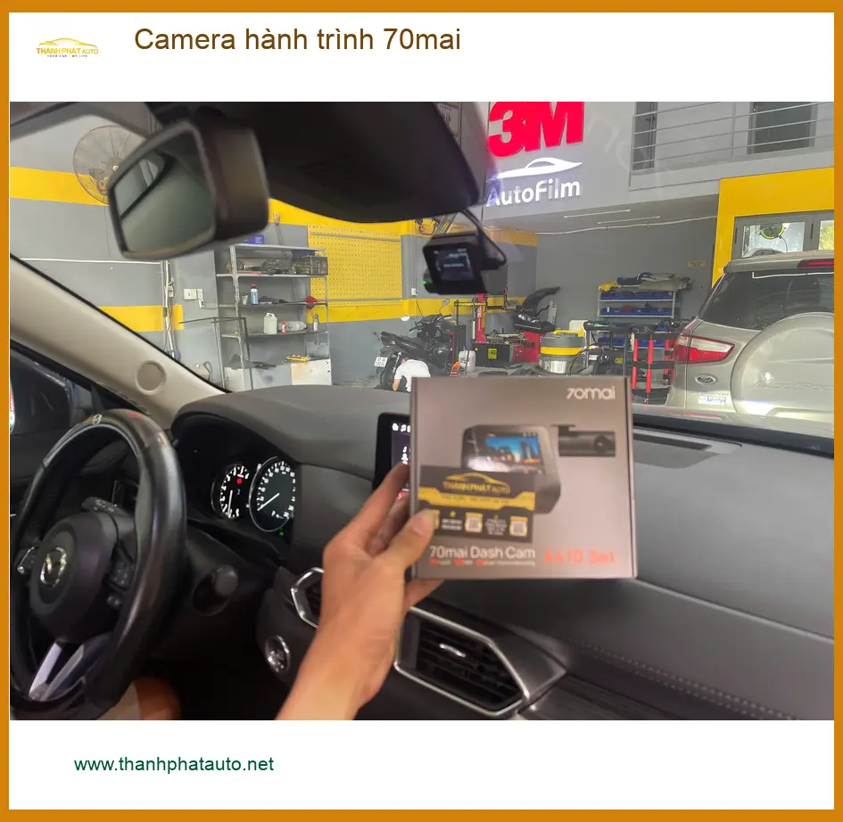 Anh Tấn lắp Camera hành trình 70mai cho Kia K3 ở Gò Vấp để quan sát giao thông