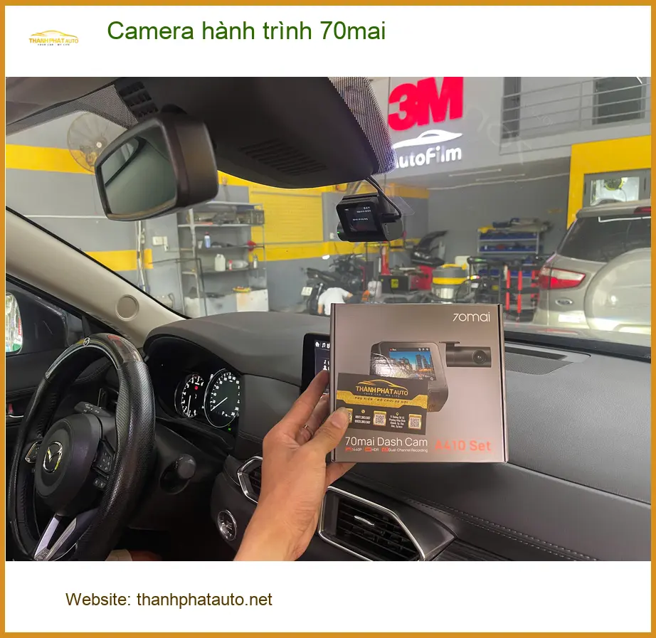 Anh Tấn lắp Camera hành trình 70mai cho Kia K3 ở Gò Vấp để quan sát giao thông ảnh thực tế 2