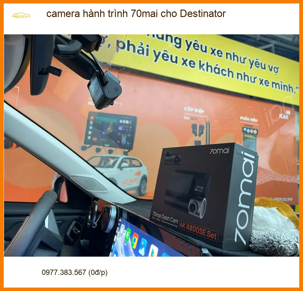 Anh Khang lắp camera hành trình 70mai cho Ford Everest Quận 4 ảnh thực tế 3