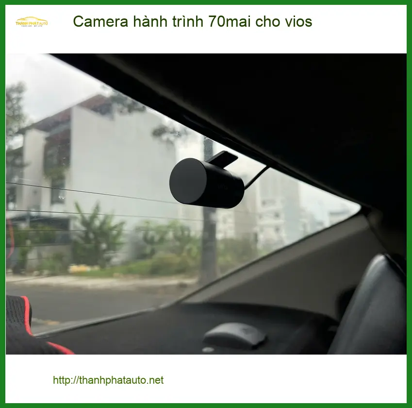 Anh Trí lắp Camera hành trình 70mai cho Toyota Vios ở Quận 5 ảnh thực tế 2