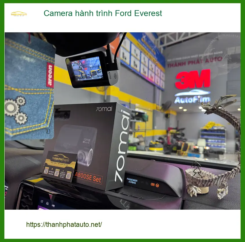 Anh Minh lắp Camera hành trình Ford Everest an toàn tại Quận Phú Nhuận