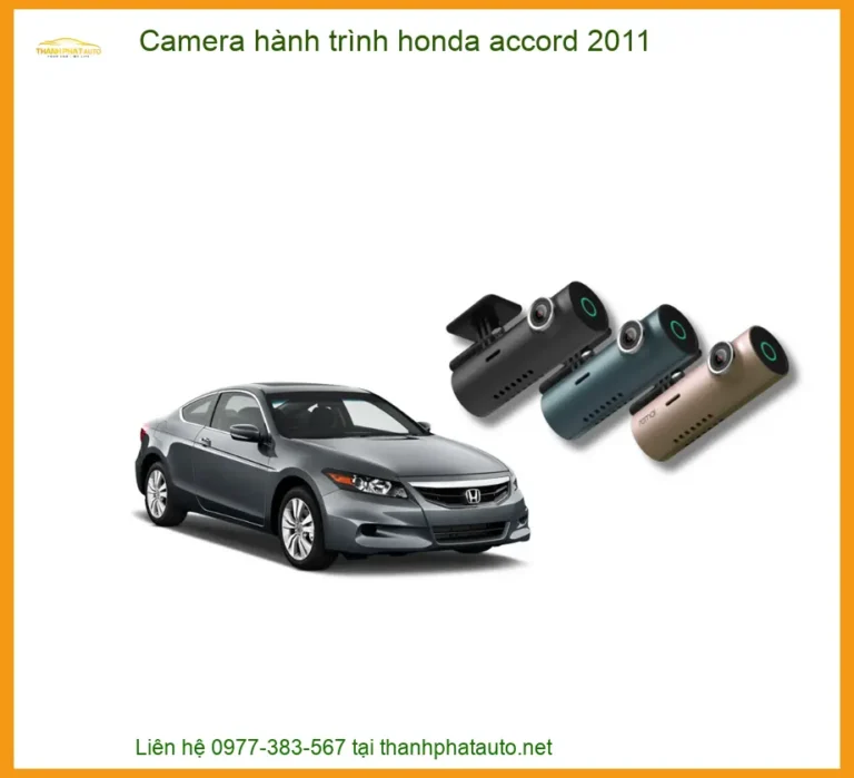 Camera Hành Trình Honda Accord 2011 - Nơi Gắn Camera Hành Trình Uy Tín TPHCM