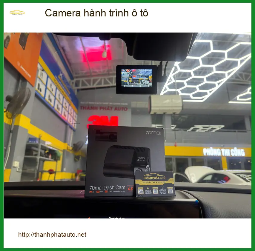 Anh Tuấn lắp camera hành trình ô tô cho Honda CR-V tại Quận 6 để ghi lại hành trình an toàn ảnh thực tế 3