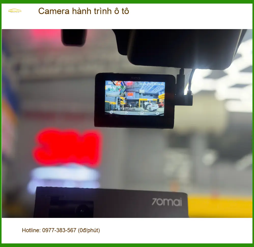 Anh Tuấn lắp camera hành trình ô tô cho Honda CR-V tại Quận 6 để ghi lại hành trình an toàn ảnh thực tế 4