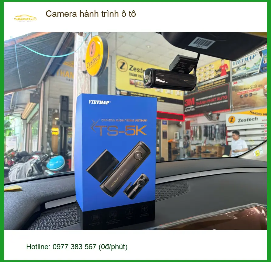 Anh Kiệt lắp Camera hành trình ô tô cho VinFast Lux A2.0 tại Củ Chi ảnh thực tế 4