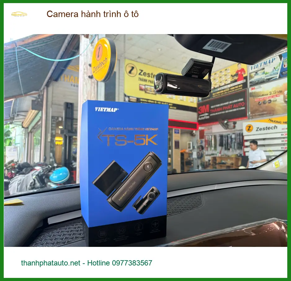 Anh Hưng lắp Camera hành trình ô tô Toyota Vios tại Quận 9 đảm bảo an toàn ảnh thực tế 3