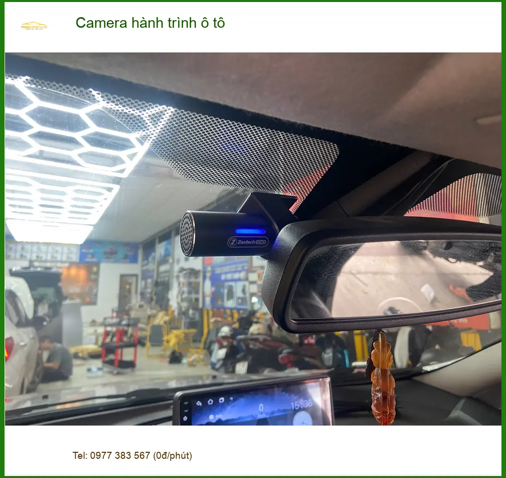 Chú Cường lắp camera hành trình ô tô Ford Everest tại Hóc Môn để ghi lại hành trình ảnh thực tế 2