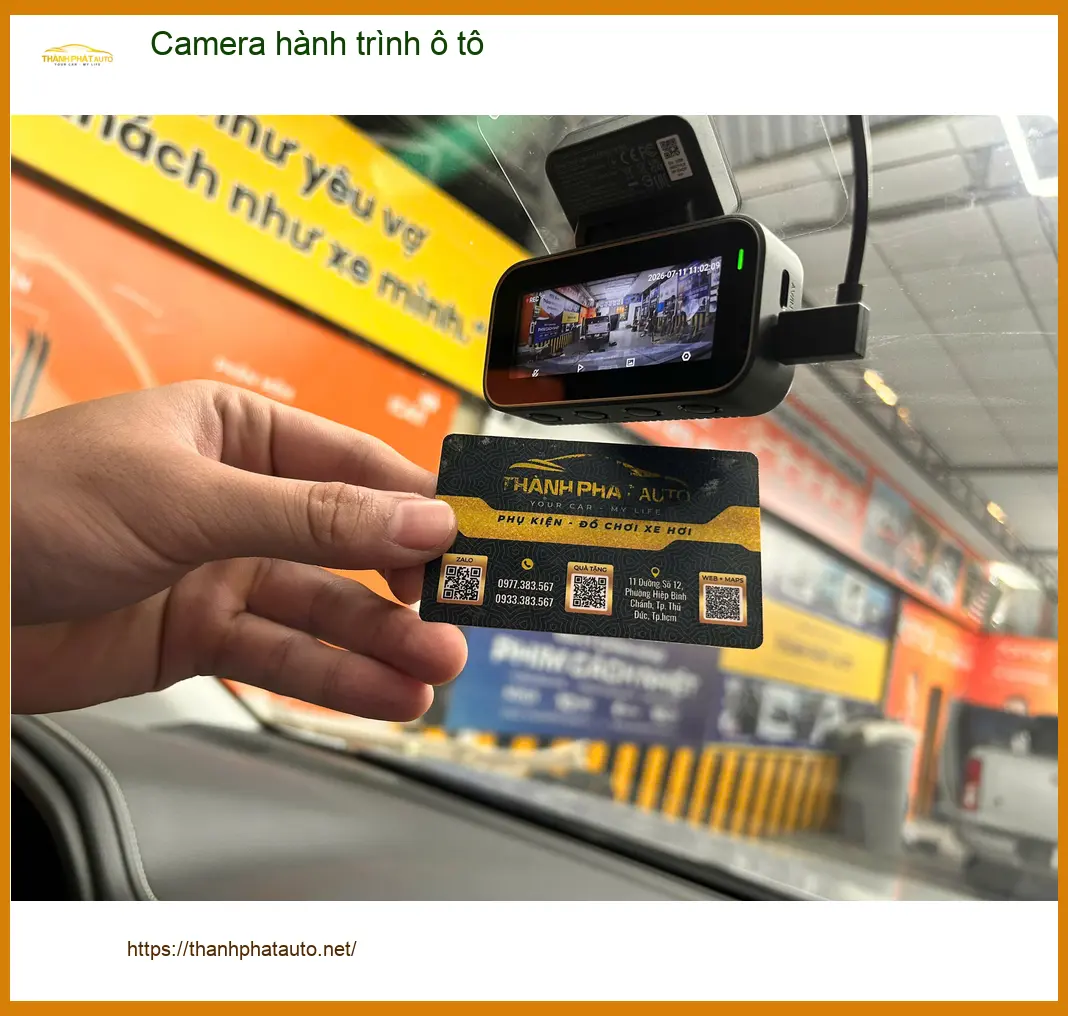 Anh Khải lắp Camera hành trình ô tô cho Hyundai Creta tại Gò Vấp để an tâm lái xe ảnh thực tế 3