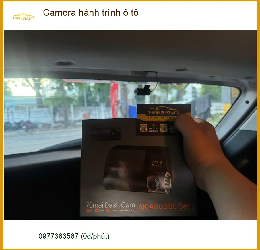 Anh Vỹ nâng cấp Camera hành trình ô tô cho Mazda CX-5 tại Quận Bình Thạnh