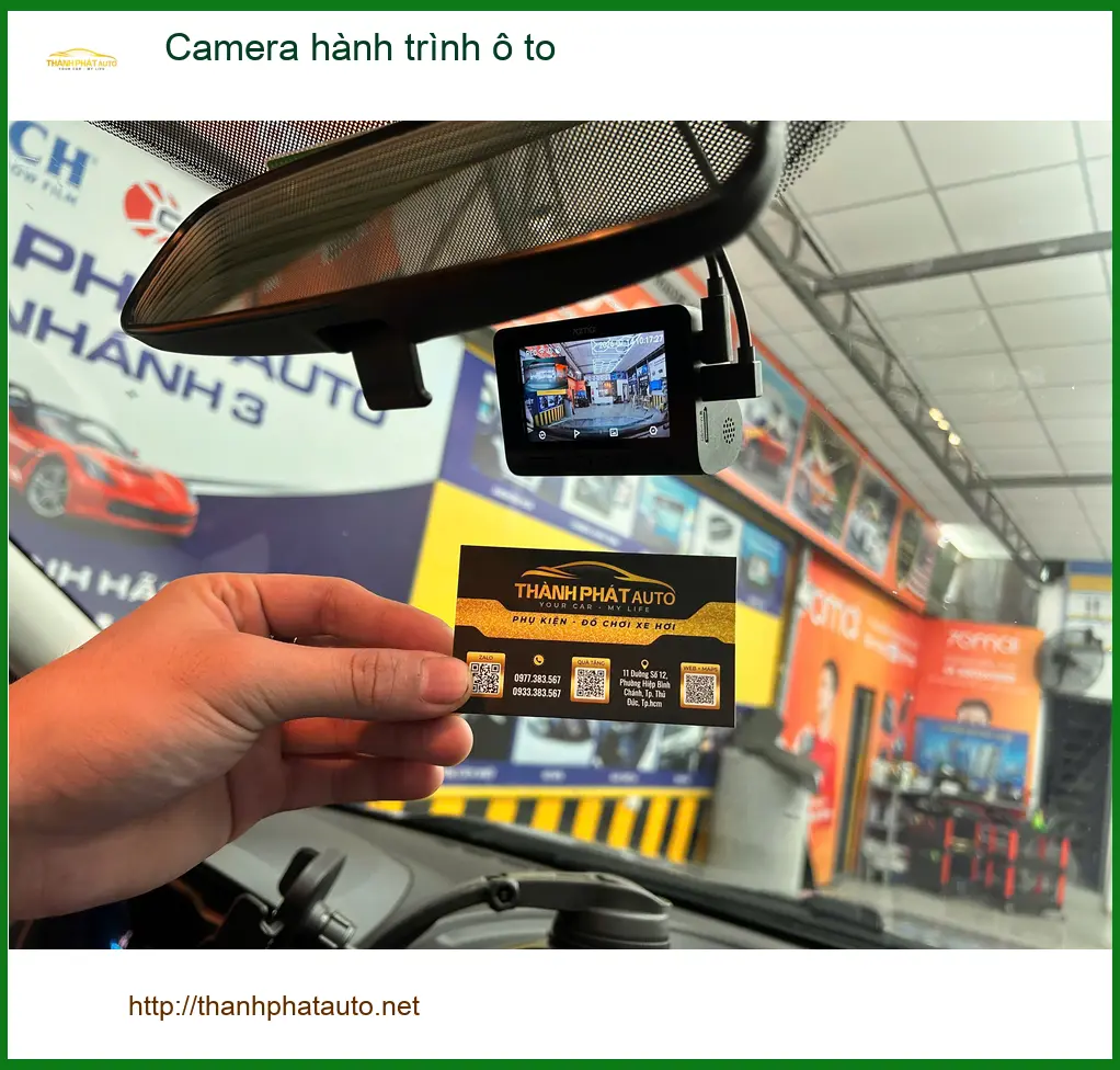 Anh Khang lắp Camera hành trình ô tô Suzuki Swift Quận 11 để an toàn hơn ảnh thực tế 3
