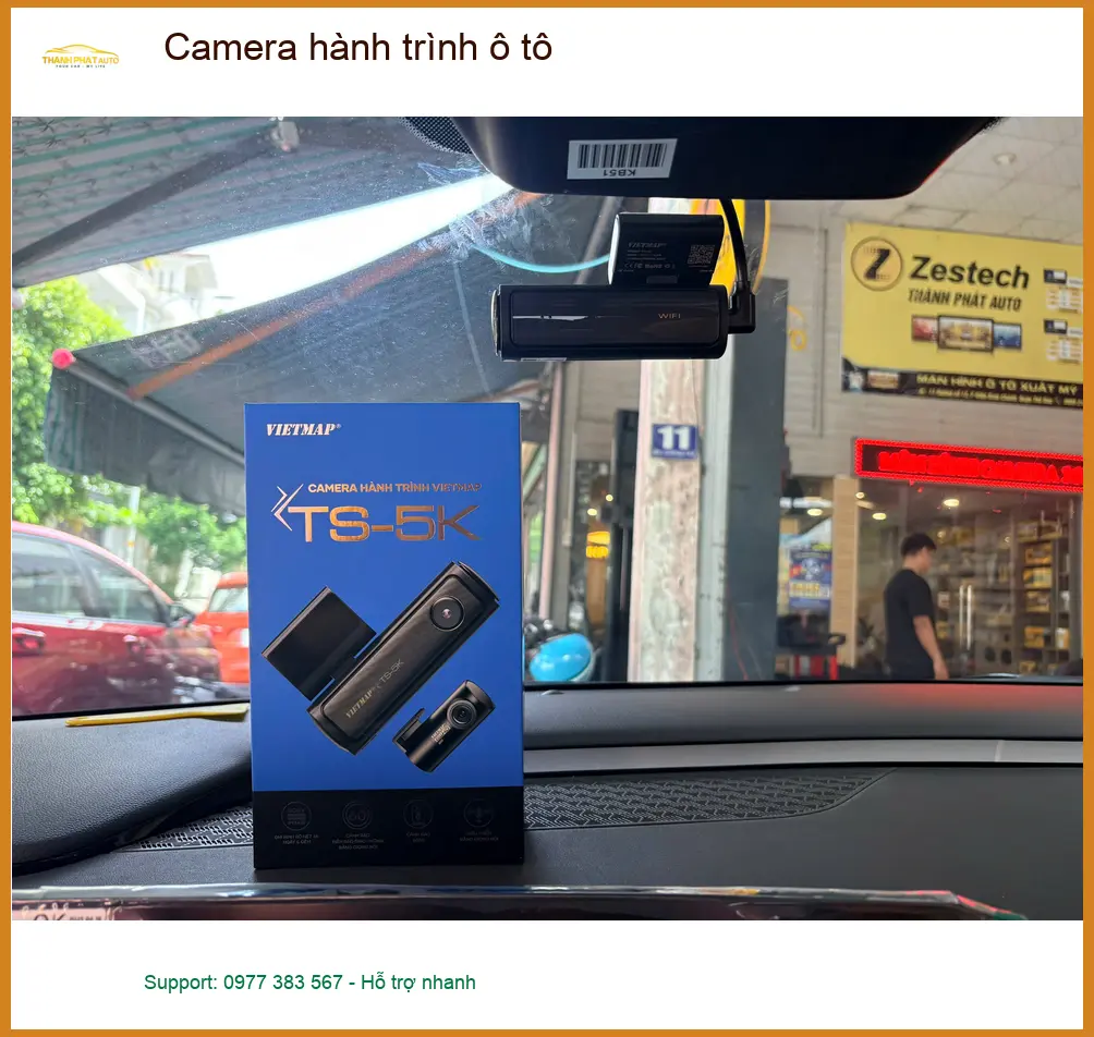 Anh Khải lắp camera hành trình ô tô uy tín Quận 12 cho Mitsubishi Xpander ảnh thực tế 3