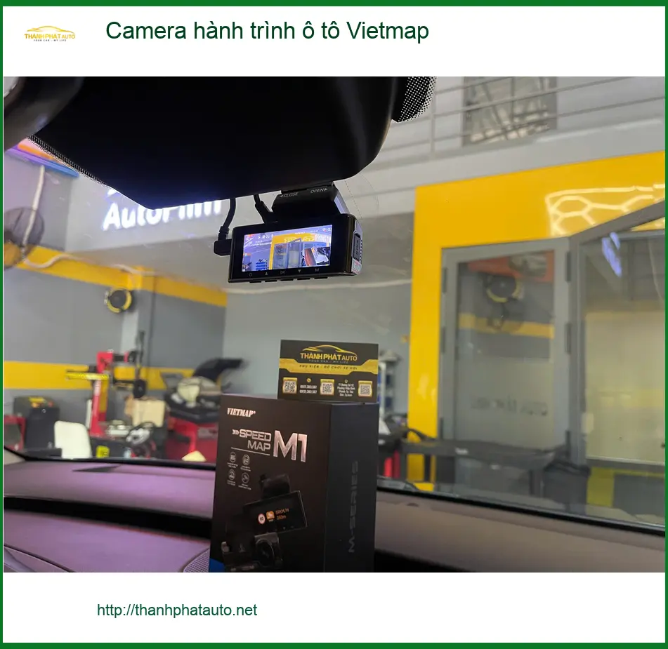Chị Ánh lắp Camera hành trình Vietmap cho Kia Sorento tại Phú Nhuận ảnh thực tế 2