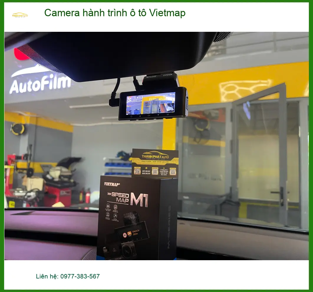 Anh Minh lắp Camera hành trình Vietmap cho Mazda CX-5 tại Gò Vấp ảnh thực tế 5