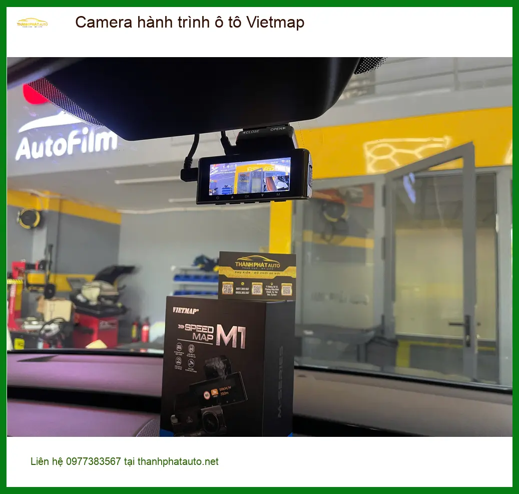 Anh Minh gắn Camera hành trình Vietmap cho Mazda 3 tại Thủ Đức ảnh thực tế 2