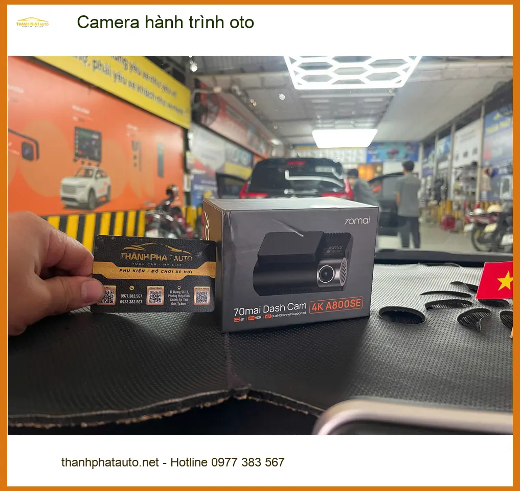 Chị Thư lắp Camera hành trình oto Hyundai Accent chính hãng Quận 5 ảnh thực tế 2