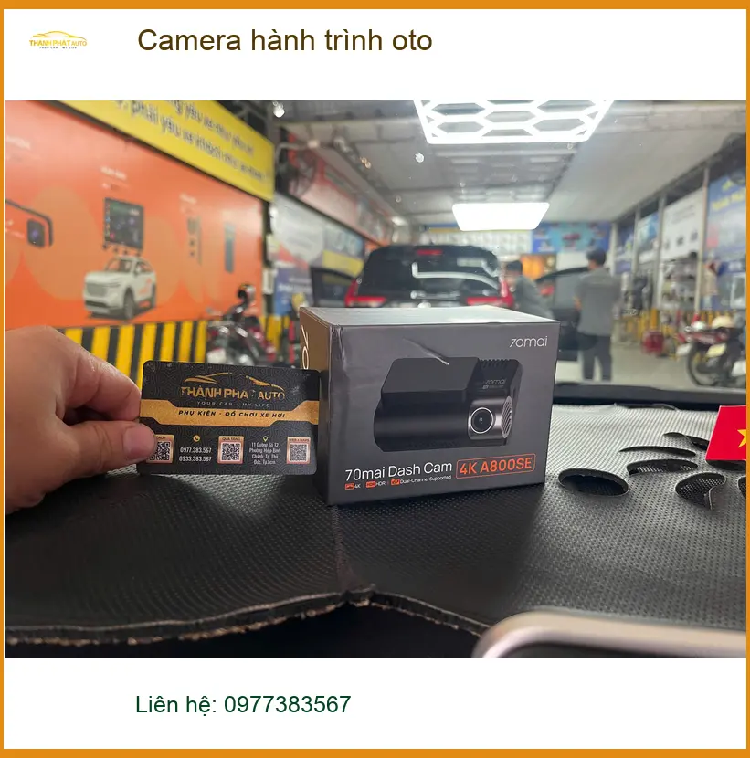Chị Thư lắp Camera hành trình oto Hyundai Accent chính hãng Quận 5 ảnh thực tế 5