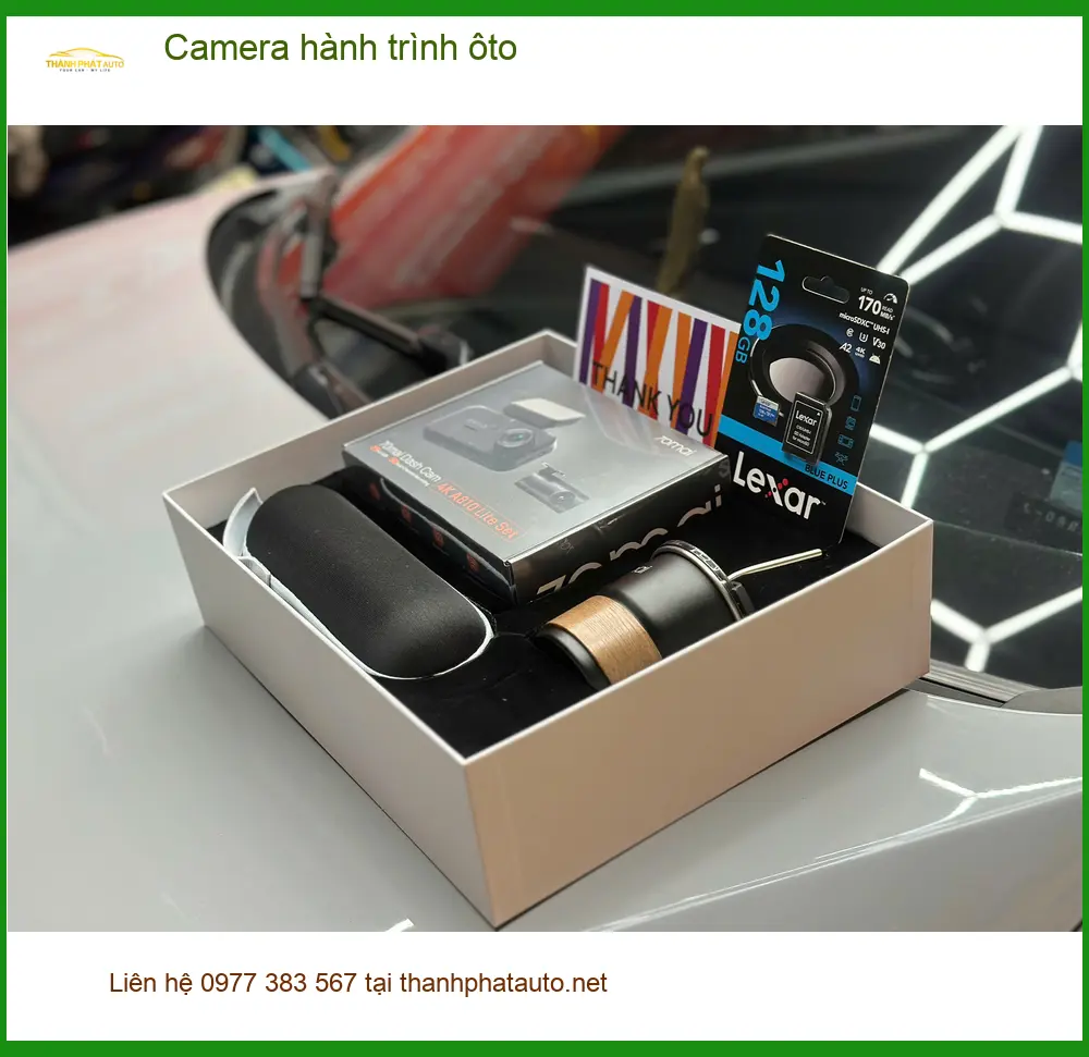 Chú Sâm lắp Camera hành trình ôto Hyundai Accent tại Quận 9 để ghi lại hành trình rõ nét ảnh thực tế 5