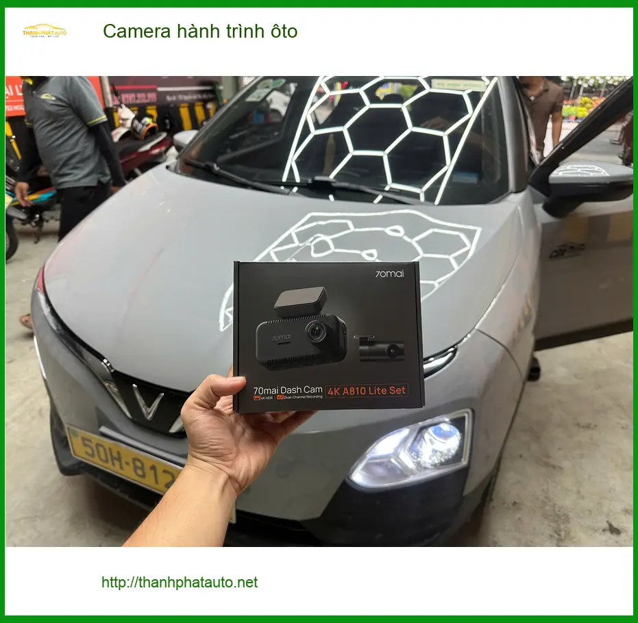 Anh Khôi lắp Camera hành trình ô tô Hyundai Accent tại Thủ Đức đảm bảo an toàn ảnh thực tế 2
