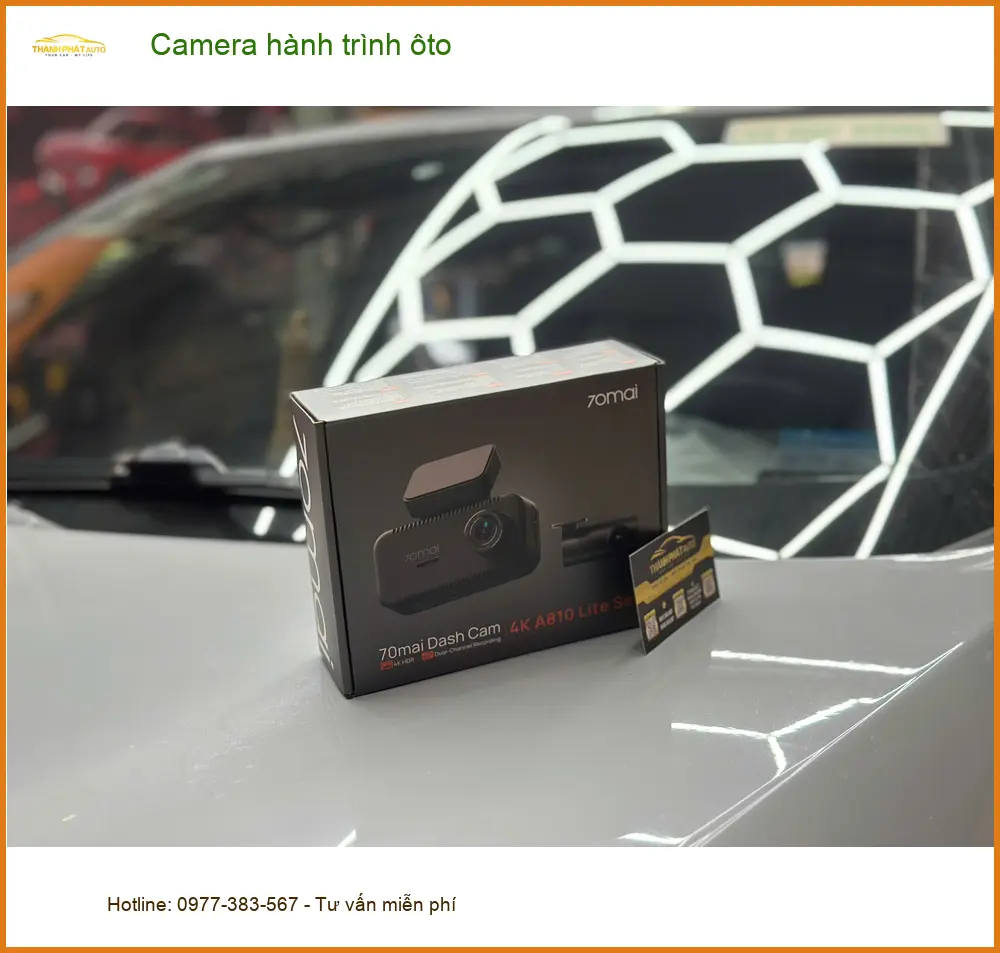 Anh Quang lắp camera hành trình ôto Hyundai Accent tại Quận 12 uy tín