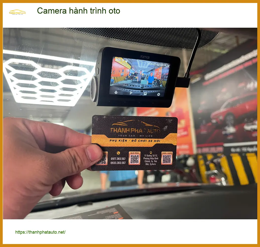 Anh Khang lắp Camera hành trình oto cho Honda CRV tại Quận Thủ Đức ảnh thực tế 4
