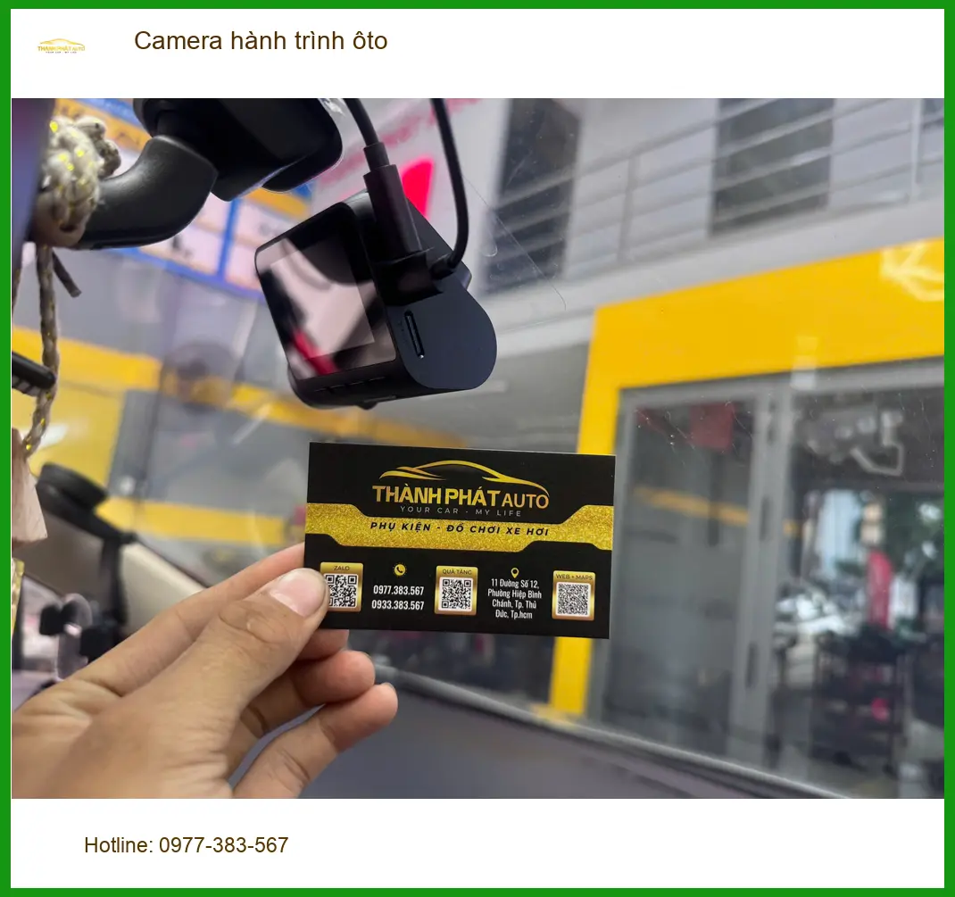 Chị Thảo lắp Camera hành trình ô tô Kia Seltos chính hãng tại Quận 12 ảnh thực tế 2