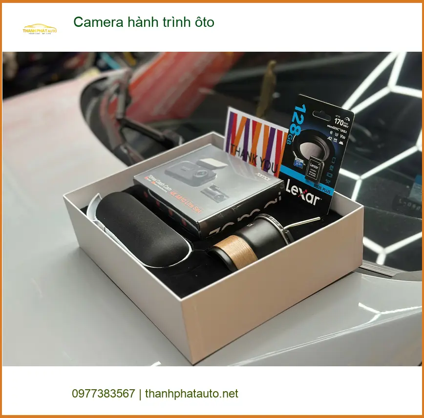 Chú Minh lắp Camera hành trình ôto chính hãng tại Hóc Môn ảnh thực tế 3