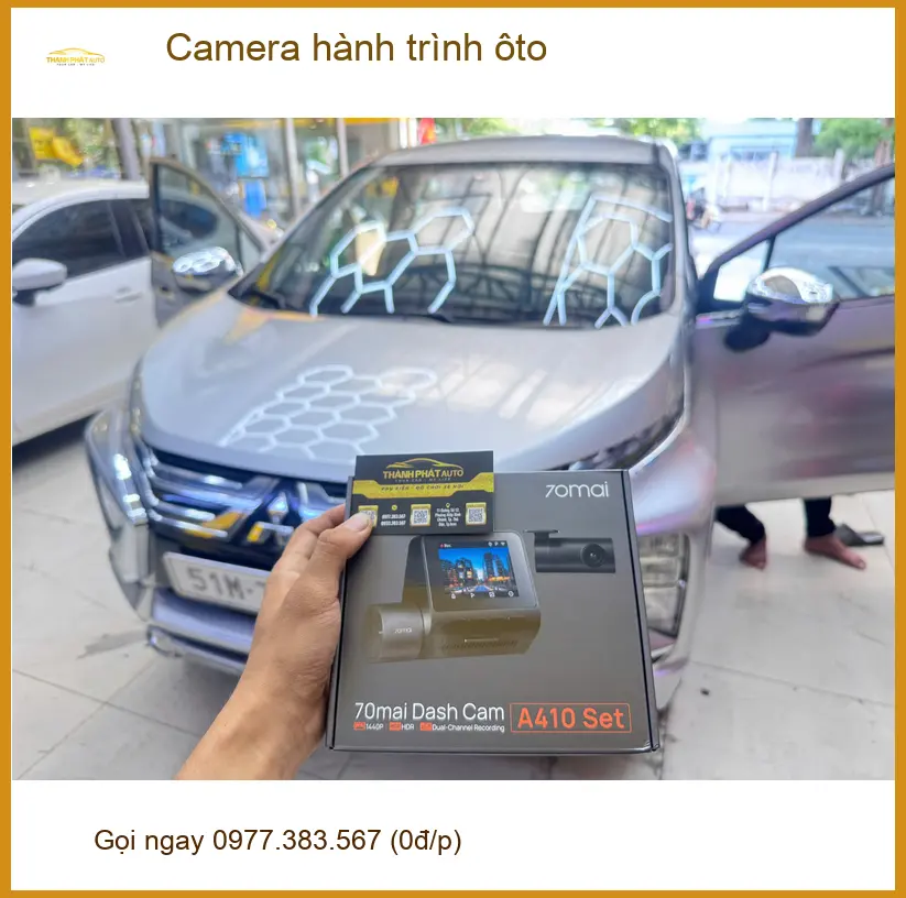 Chị Thảo lắp Camera hành trình ô tô Kia Seltos chính hãng tại Quận 12 ảnh thực tế 3