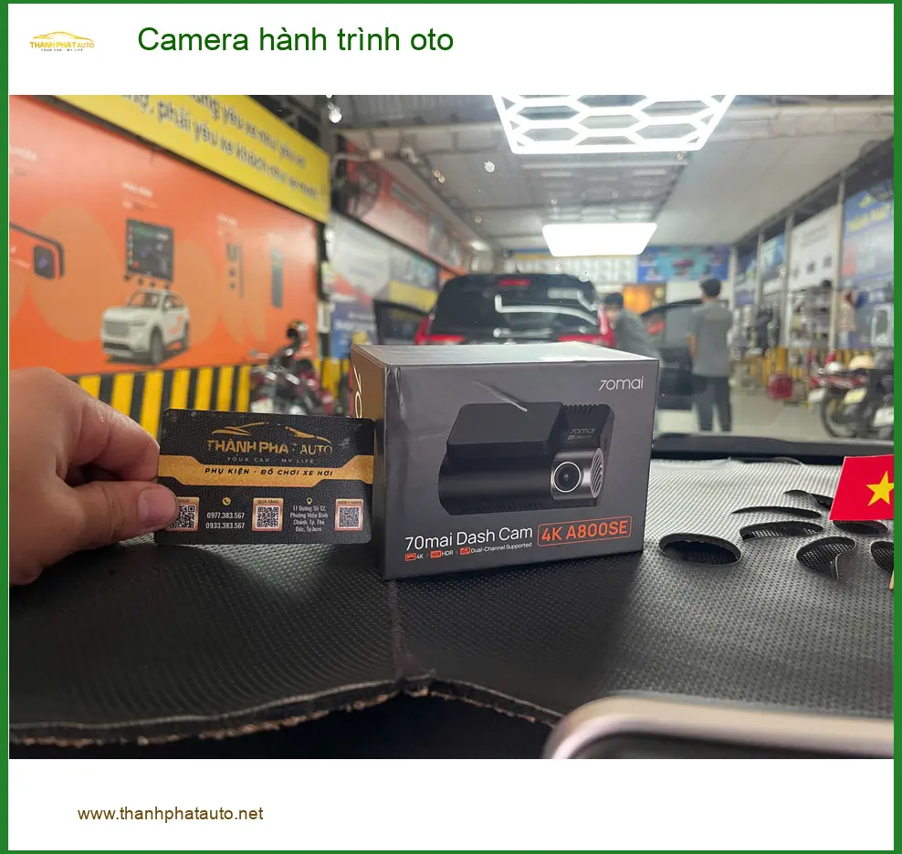 Anh Kiên lắp camera hành trình oto cho VinFast Lux A2.0 tại Quận 2 ảnh thực tế 2