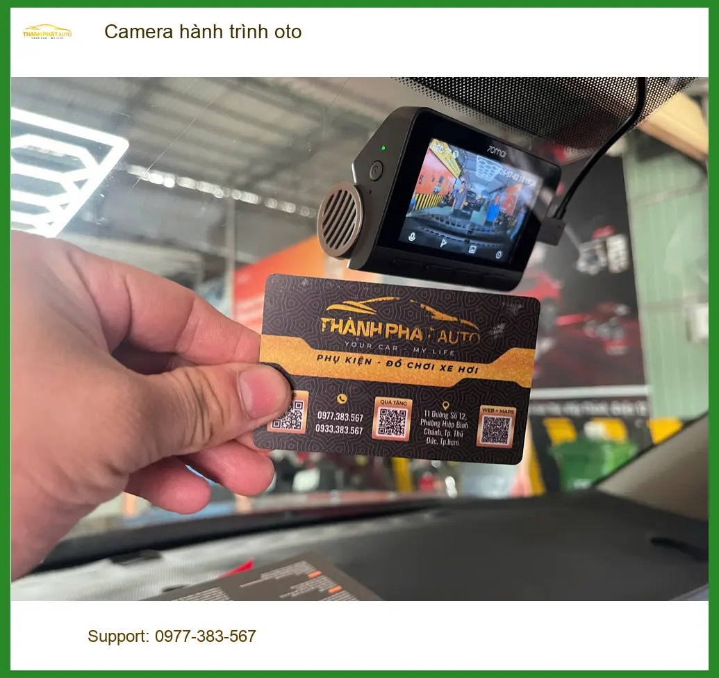 Anh Kiên lắp camera hành trình oto cho VinFast Lux A2.0 tại Quận 2 ảnh thực tế 3
