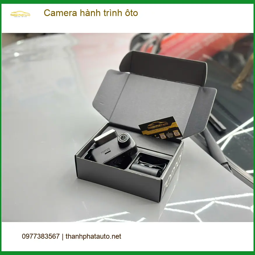 Anh Bách lắp Camera hành trình ôto cho Toyota Vios tại Quận 6 tránh phạt nguội ảnh thực tế 4