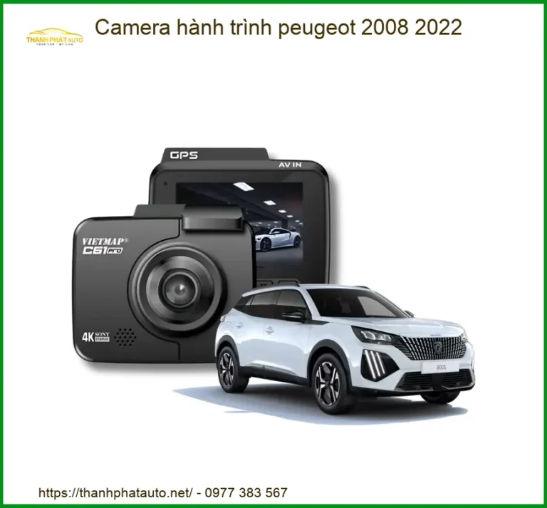 Camera Hành Trình Peugeot 2008 2022