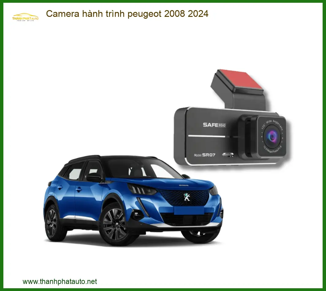 Camera Hành Trình Peugeot 2008 2024 - Địa Chỉ Lắp Đặt Uy Tín TPHCM