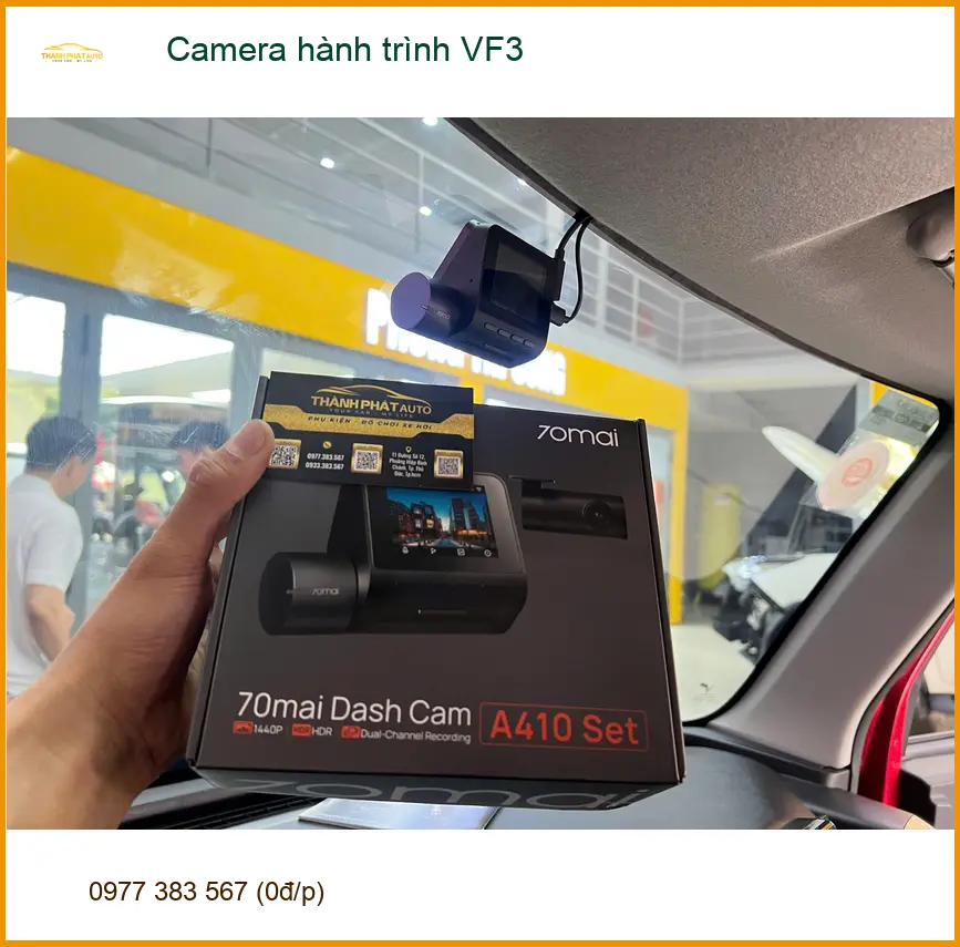 Anh Hùng lắp Camera hành trình VF3 tại Quận 12 để ghi lại mọi khoảnh khắc di chuyển