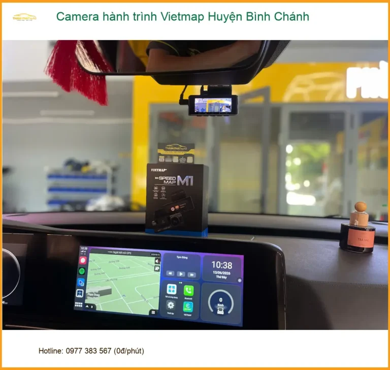 Trung Tâm Lắp Camera Hành Trình Vietmap Ô Tô Tại Huyện Bình Chánh - Lắp Đặt Uy Tín TPHCM