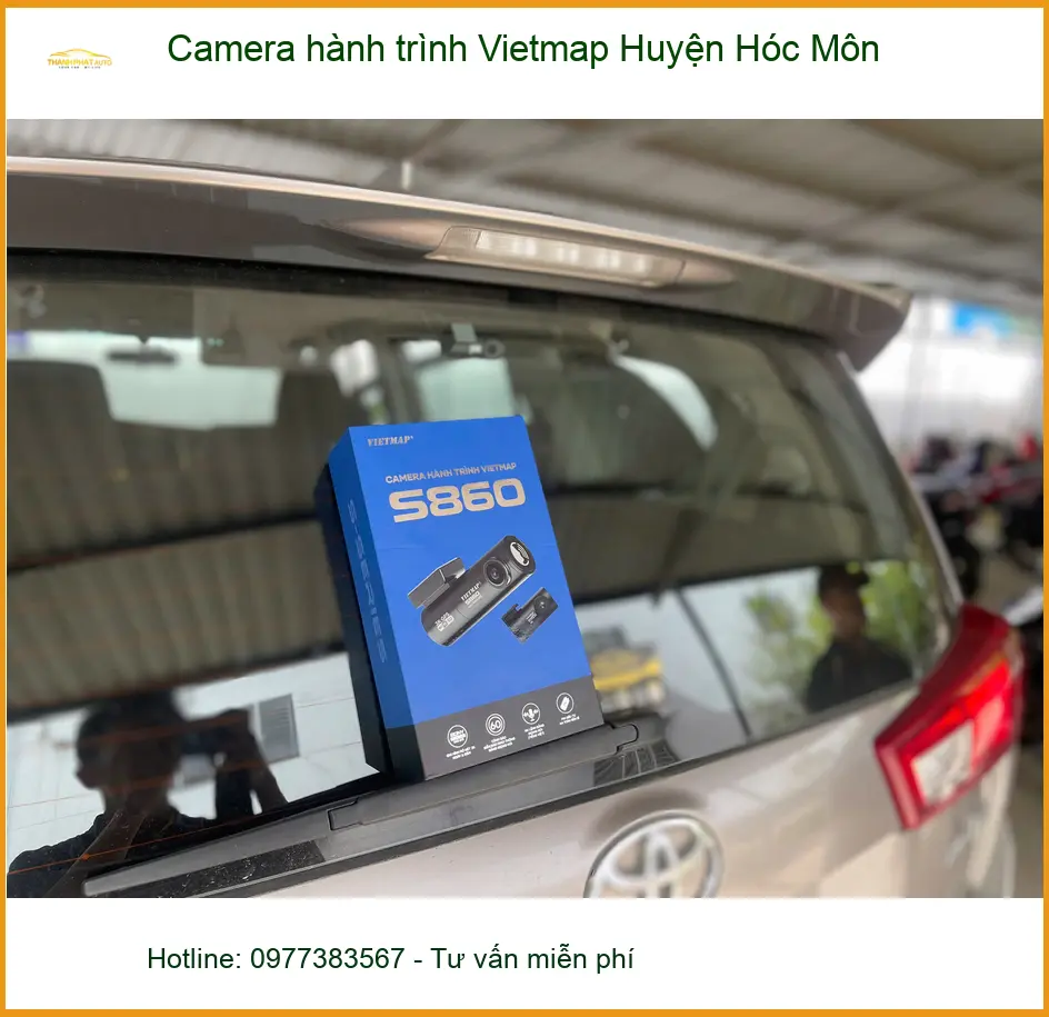 Địa Chỉ Lắp Camera Hành Trình Ô Tô Vietmap Huyện Hóc Môn - Giá Tốt TPHCM ảnh thực tế 2