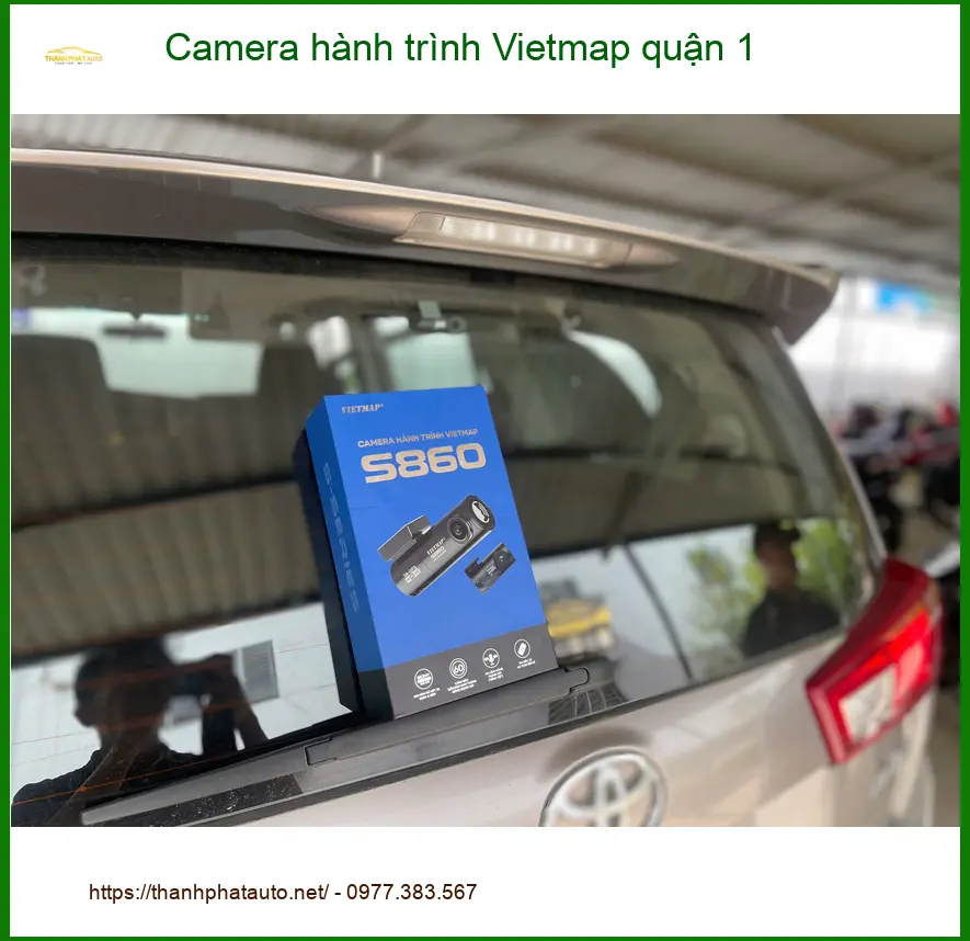 Nơi Lắp Camera Hành Trình Ô Tô hành trình Vietmap quận 1 - Giá Tốt TPHCM ảnh thực tế 3