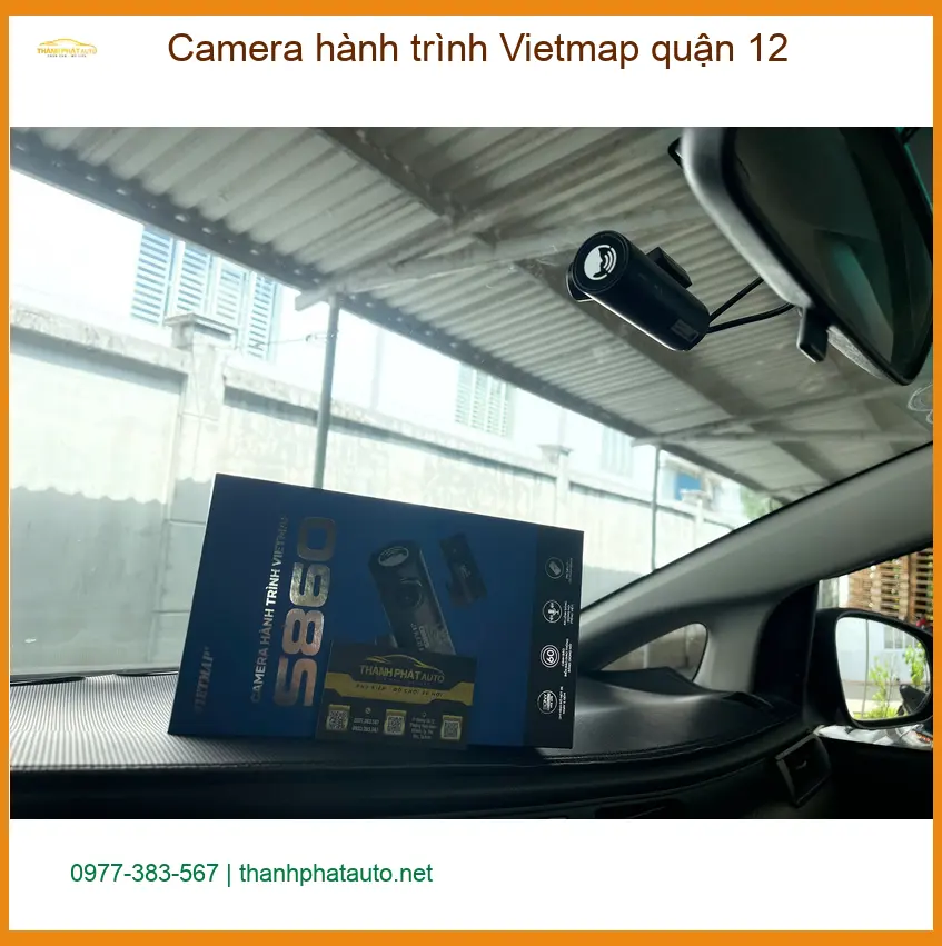 Cửa Hàng Gắn Camera Hành Trình Ô Tô hành trình Vietmap quận 12 - Giá Tốt TPHCM ảnh thực tế 2