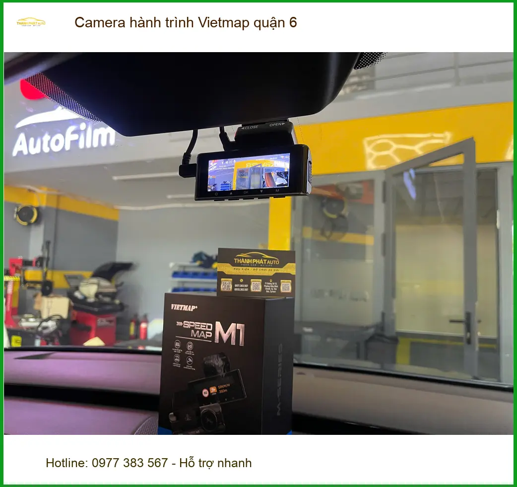 Trung Tâm Gắn Camera Hành Trình Ô Tô Vietmap quận 6 - Gắn Nhanh Trong Ngày