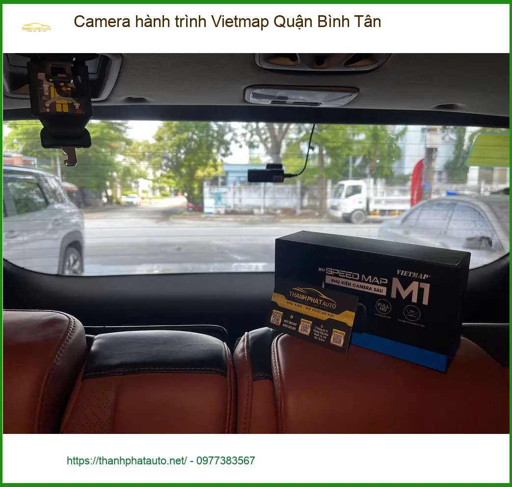 Nơi Lắp Camera Hành Trình Ô Tô hành trình Vietmap Quận Bình Tân - Giá Tốt TPHCM ảnh thực tế 2
