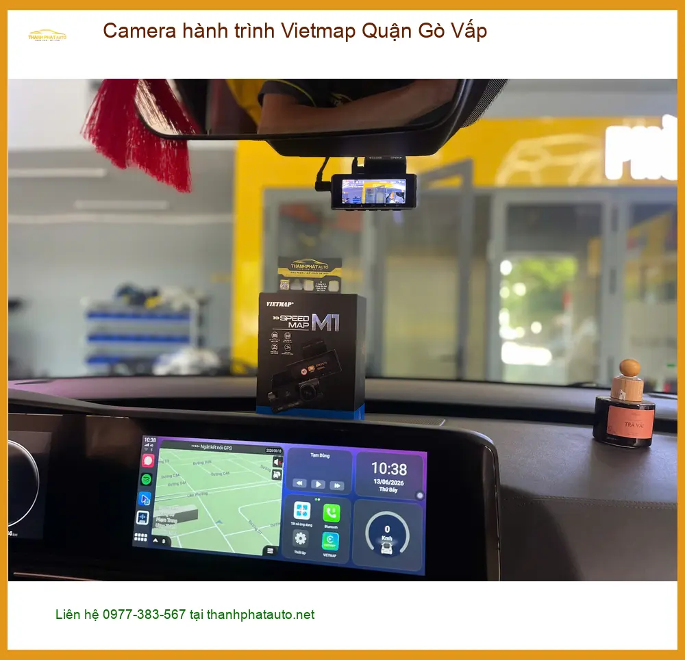 Địa Chỉ Lắp Camera Hành Trình Ô Tô Vietmap Quận Gò Vấp - Giá Tốt TPHCM