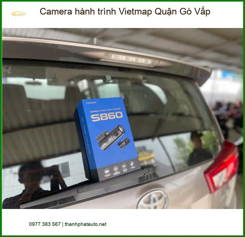 Địa Chỉ Lắp Camera Hành Trình Ô Tô Vietmap Quận Gò Vấp - Giá Tốt TPHCM ảnh thực tế 2