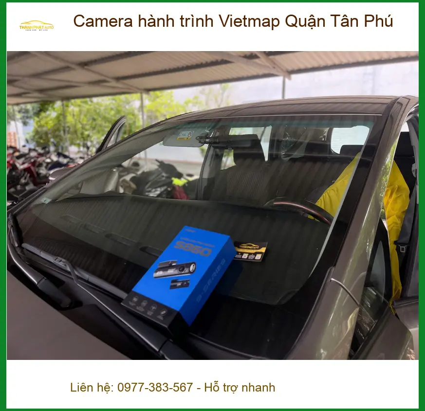 Nơi Lắp Camera Hành Trình Ô Tô hành trình Vietmap Quận Tân Phú - Giá Tốt TPHCM ảnh thực tế 2