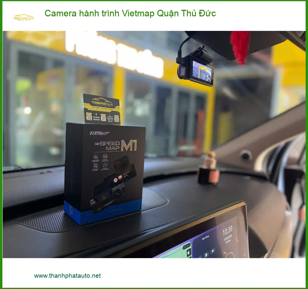 Nơi Lắp Camera Hành Trình Ô Tô hành trình Vietmap Quận Thủ Đức - Giá Tốt TPHCM