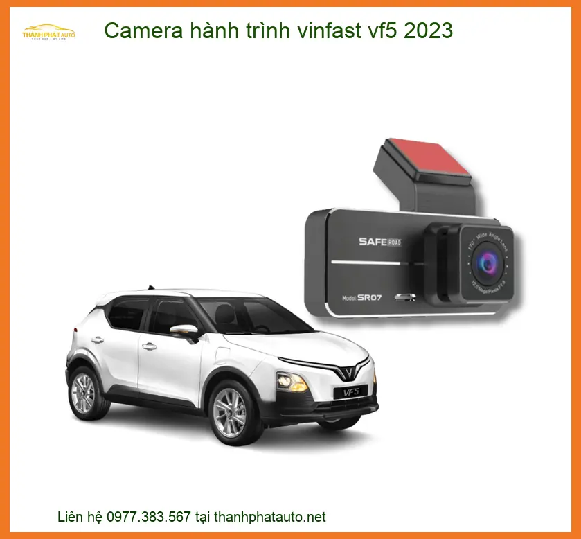 Camera Hành Trình VinFast VF5 2023 - Địa Chỉ Lắp Đặt Uy Tín TPHCM