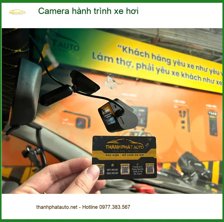 Anh Phước gắn camera hành trình xe hơi cho Honda CRV tại Quận 12 an toàn mọi nẻo đường ảnh thực tế 5