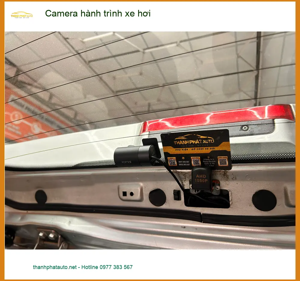 Chị Mai Anh lắp camera hành trình Hyundai Accent tại Hóc Môn an tâm hơn
